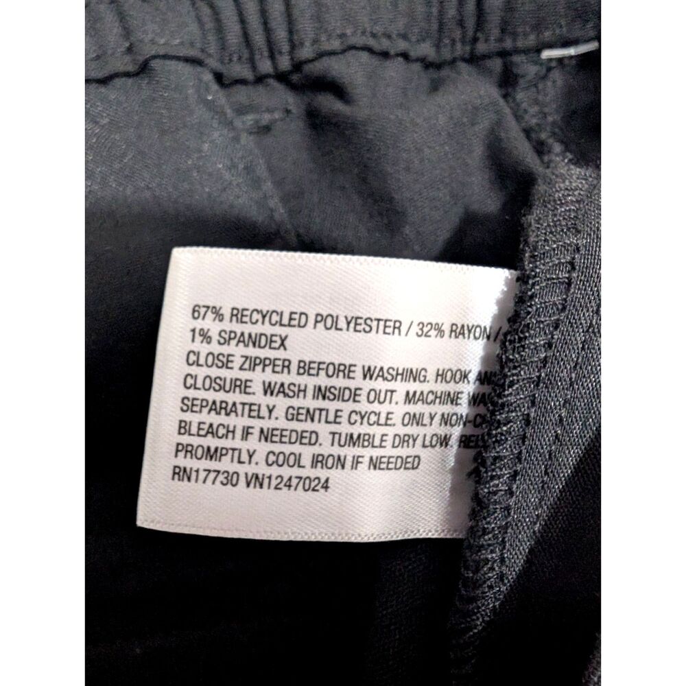 Women's Wide Leg Pants - Wild Fable - Black Size L - Picture 6 of 6